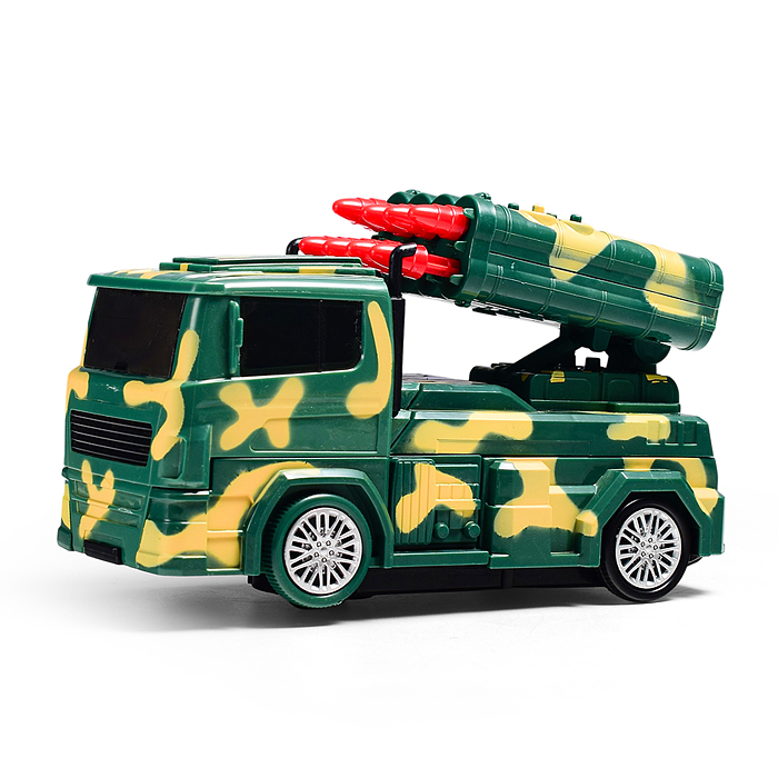 Машина 9936 "Ракетобот" (свет, звук) в коробке