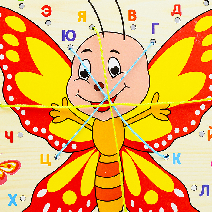 Шнуровка D2362 "Бабочка"