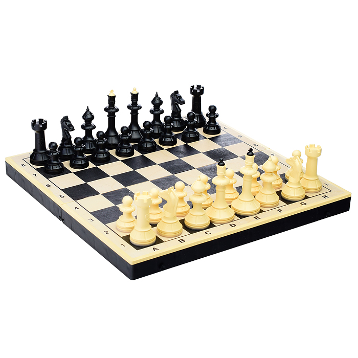 Игра 4 в 1 (Шахматы, шашки, нарды, домино, доска дерево+пластик)