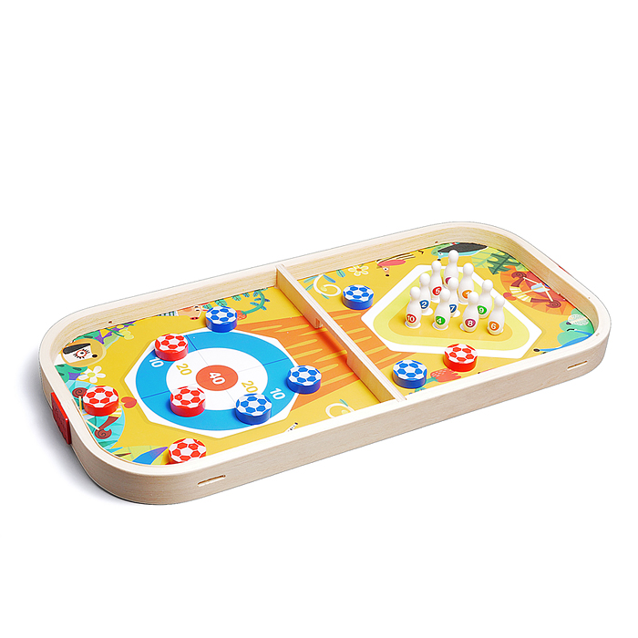 Игра настольная D2308 "Яркие Фишки" размер 50-30 см.