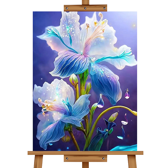 Мозаика алмазная MKA4030-59 "Волшебный цветок" 30*40см.