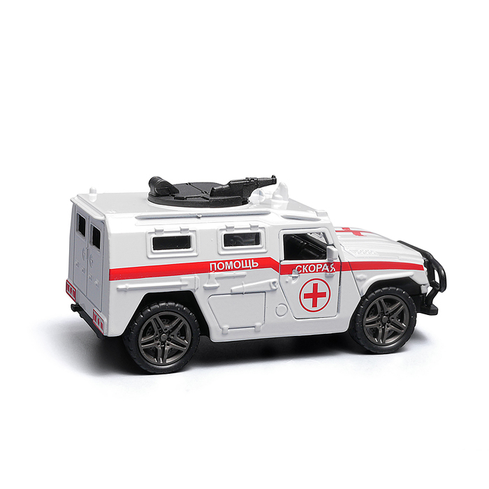 Скорая помощь инерционная машинка die-cast , 1:32