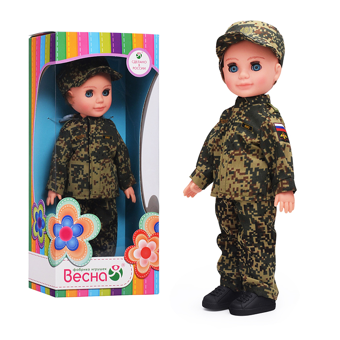 Кукла Данил военный