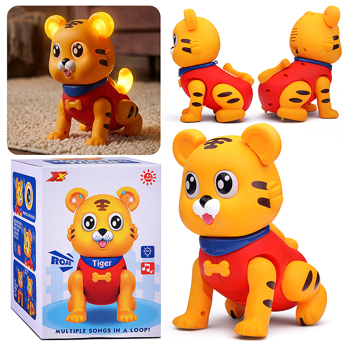 Тигренок 8115 "Тигриный прыжок" (звук) в коробке Тигренок 8115 "Тигриный прыжок" (звук) в коробке