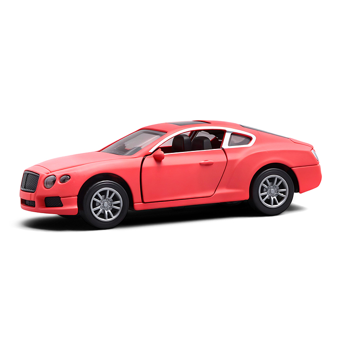 Красная инерционная машинка вид А die-cast , 1:32