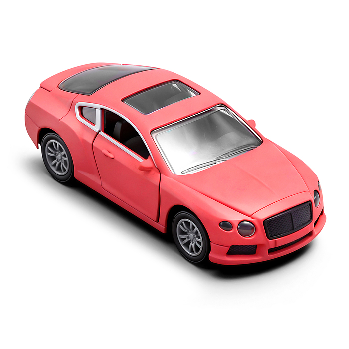 Красная инерционная машинка вид А die-cast , 1:32