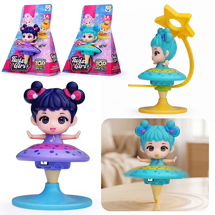 Игрушка Юла 688-1 "Танцующая девочка" в коробке Игрушка Юла 688-1 "Танцующая девочка" в коробке