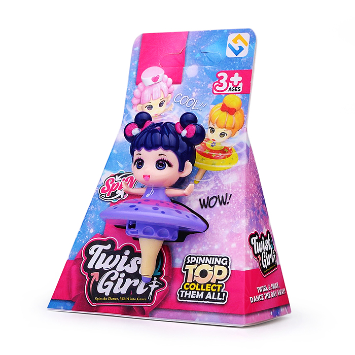 Игрушка Юла 688-1 "Танцующая девочка" в коробке