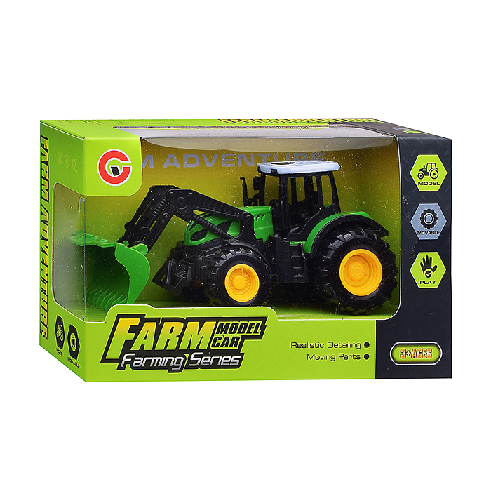 Фото к товару Трактор 9685 "Сельхозтехника" в коробке Трактор 9685 "Сельхозтехника" в коробке