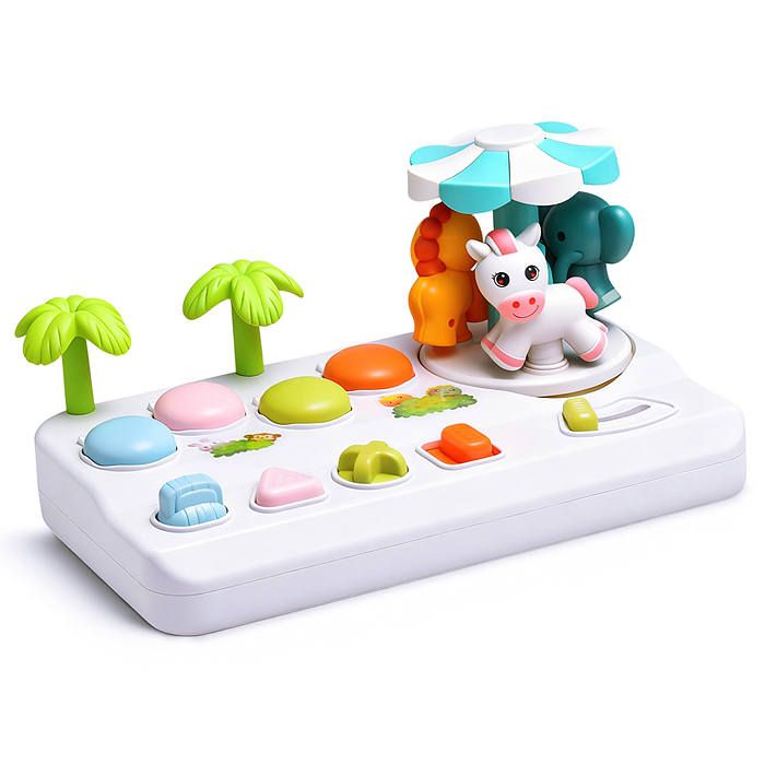 Игрушка развивающая Y0236 "Карусель зверят" в коробке