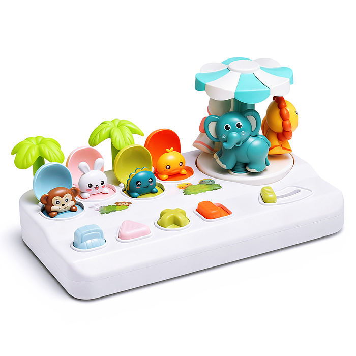 Игрушка развивающая Y0236 "Карусель зверят" в коробке