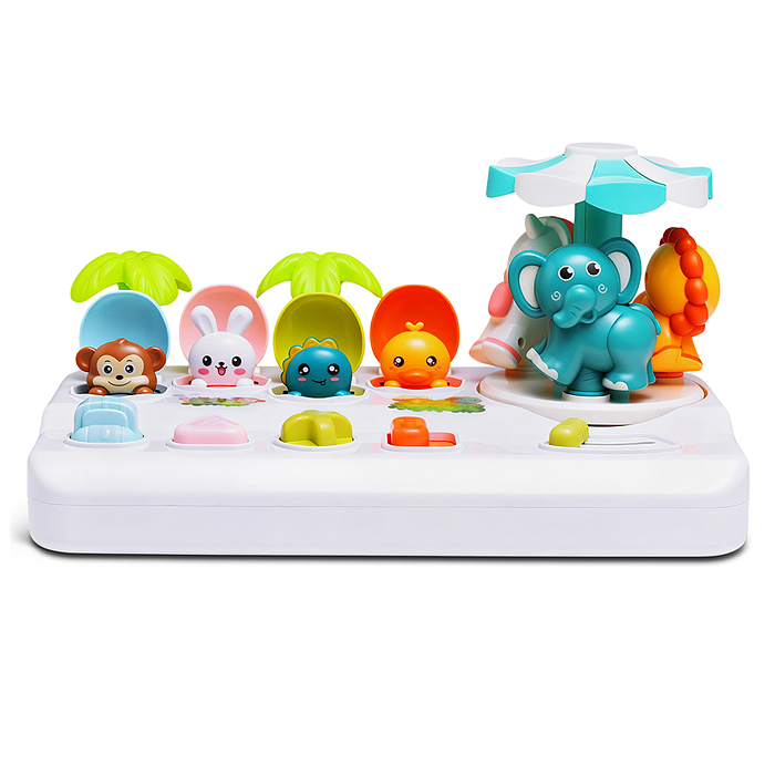Игрушка развивающая Y0236 "Карусель зверят" в коробке