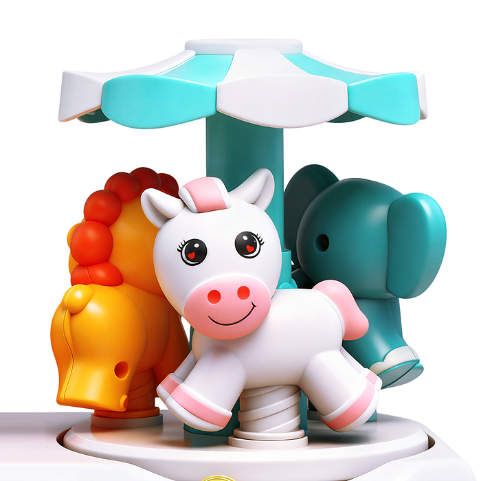 Игрушка развивающая Y0236 "Карусель зверят" в коробке