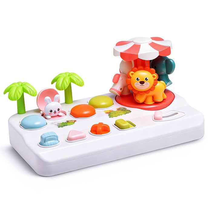 Игрушка развивающая Y0236 "Карусель зверят" в коробке