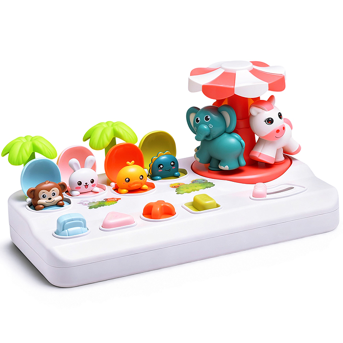 Игрушка развивающая Y0236 "Карусель зверят" в коробке