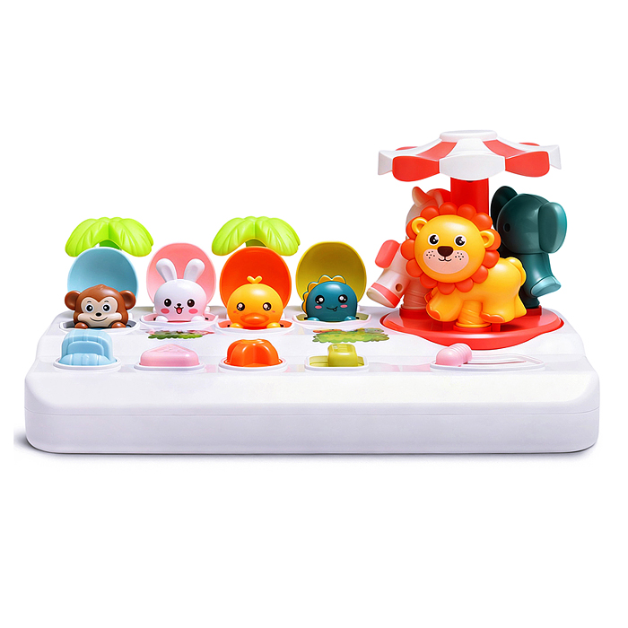 Игрушка развивающая Y0236 "Карусель зверят" в коробке