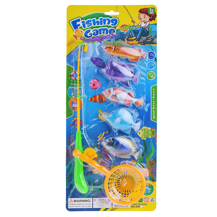 Рыбалка 899 "Цветные рыбки" на листе Рыбалка 899 "Цветные рыбки" на листе
