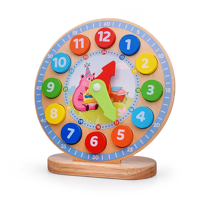 Фото к товару Игра D2419 "Часы игрушечные" Игра D2419 "Часы игрушечные"