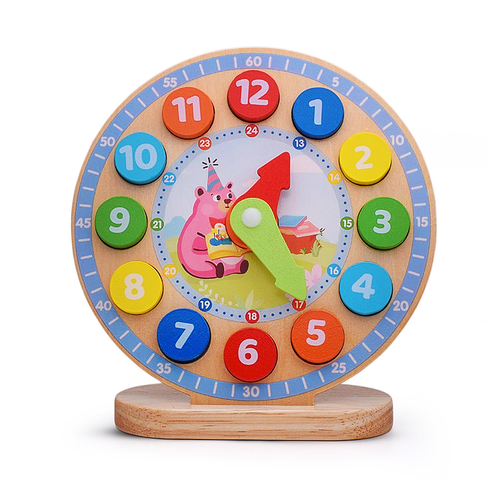 Фото к товару Игра D2419 "Часы игрушечные" Игра D2419 "Часы игрушечные"