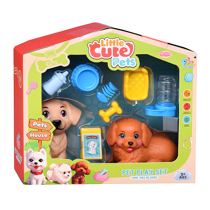 Набор питомец 932-6D "Дружочки" в коробке