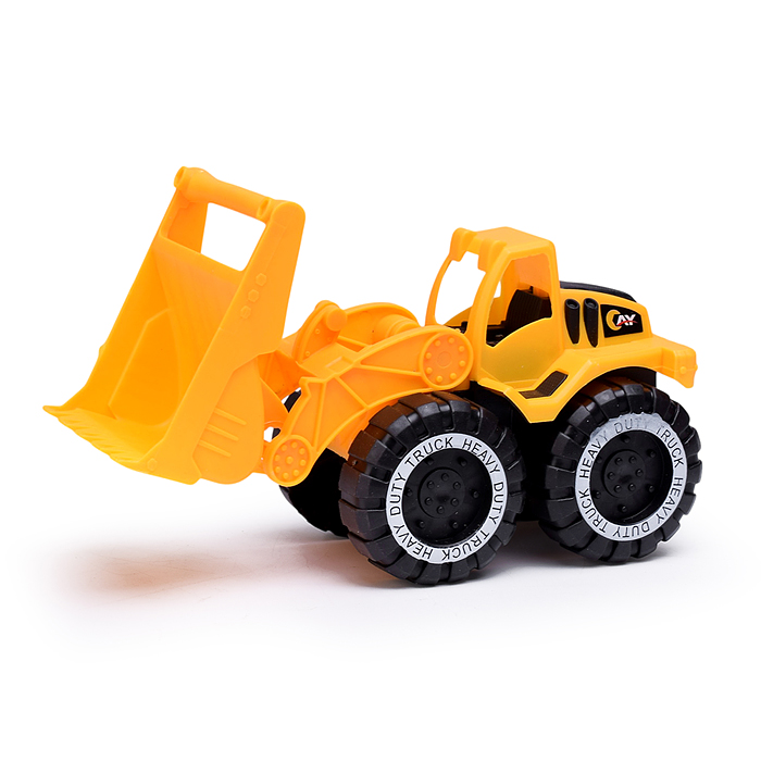 Машина S977-56A "Бульдозер- смеситель" 1:14 (свет, звук) в коробке