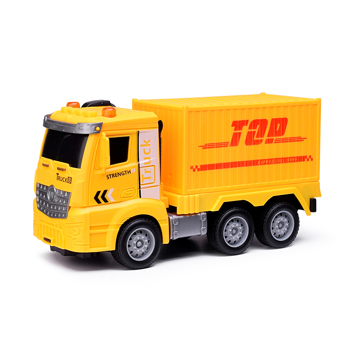 Машина S977-211 "Экспресс доставка" (свет, звук) в коробке