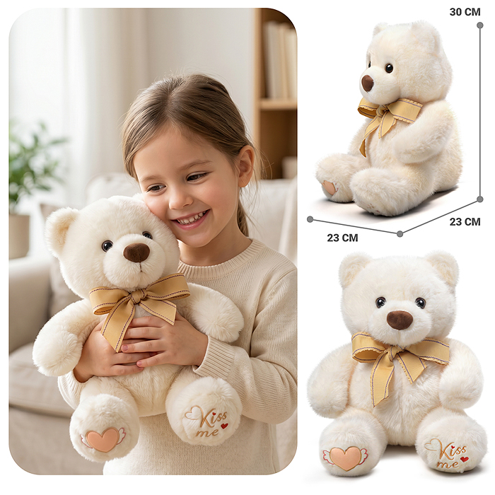 Мягкая игрушка M1801 "Медведь" 45 см. Мягкая игрушка M1801 "Медведь" 45 см.