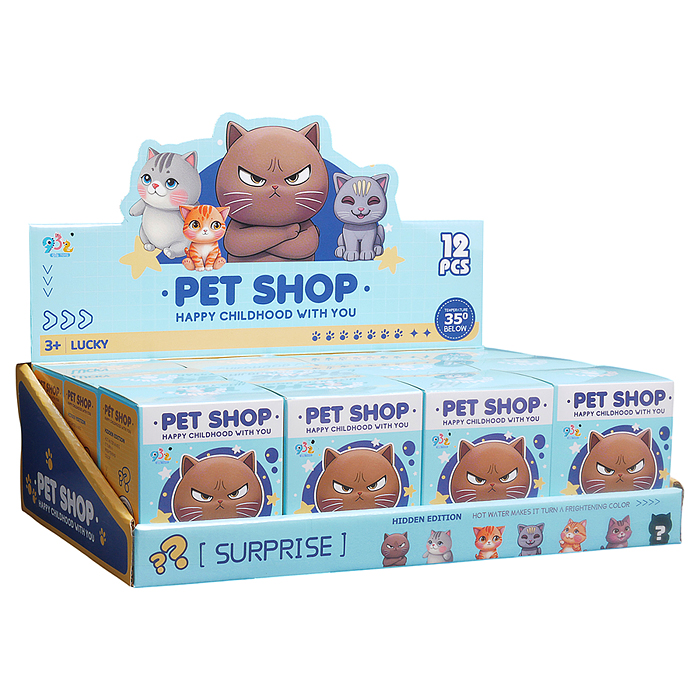 Игрушка-сюрприз 932-18B "Котятки-ребятки" в коробке