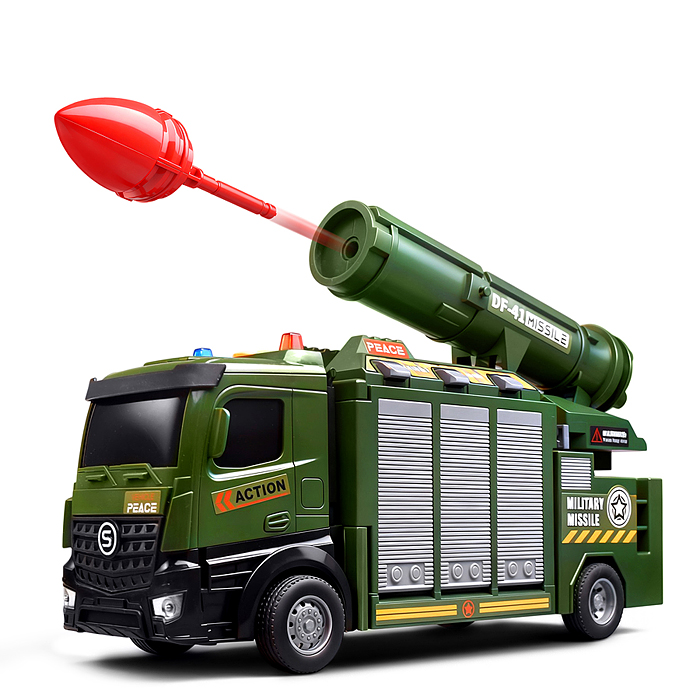 Машина -Трек SJ741A "Спецбат" (свет, звук) в коробке