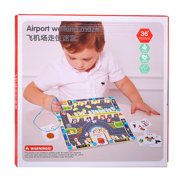 Игра развивающая D2402 "Учим буквы"