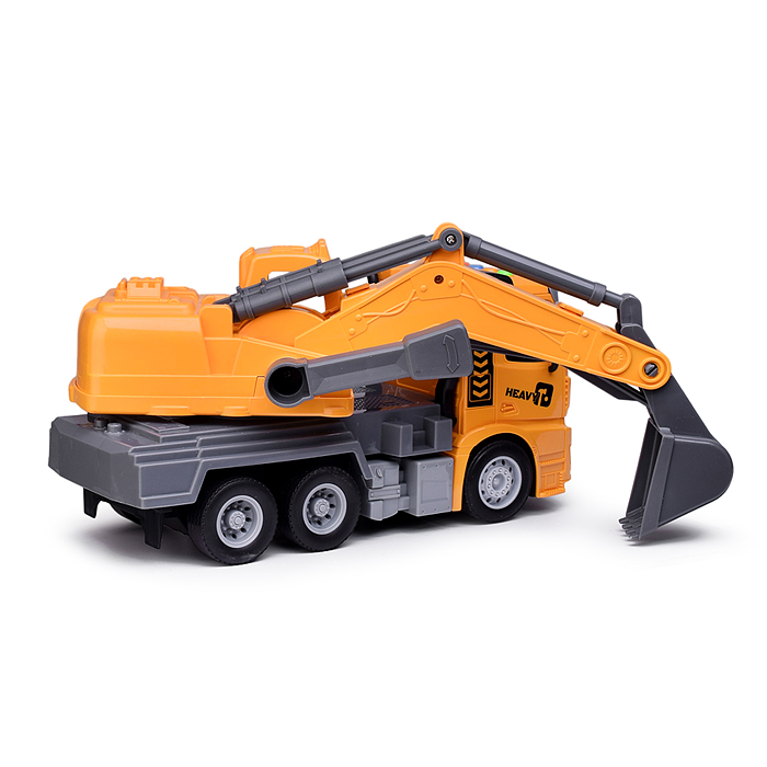 Машина S977-3A "Камаз - копатель" (свет, звук) в коробке