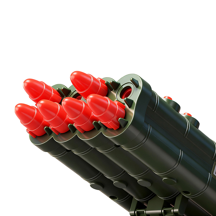 Машина -Трек  MS740A-1 "Мощный залп" на батарейках, в коробке