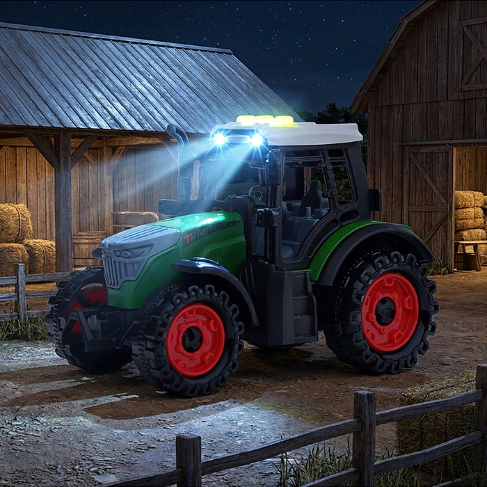 Сельхозтехника 5279-146A "Бревновоз" (свет, звук) в коробке
