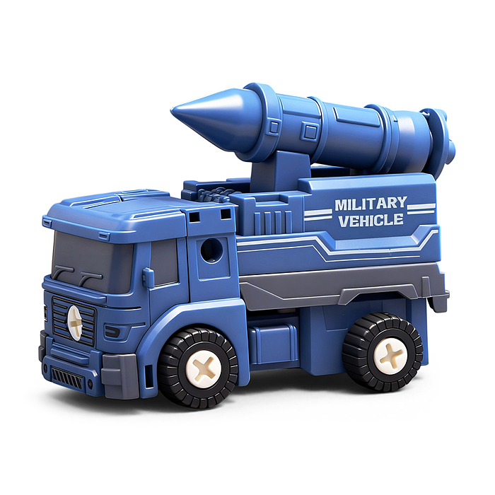 Конструктор BT0188 Мир дорожных роботов (военная серия) в коробке