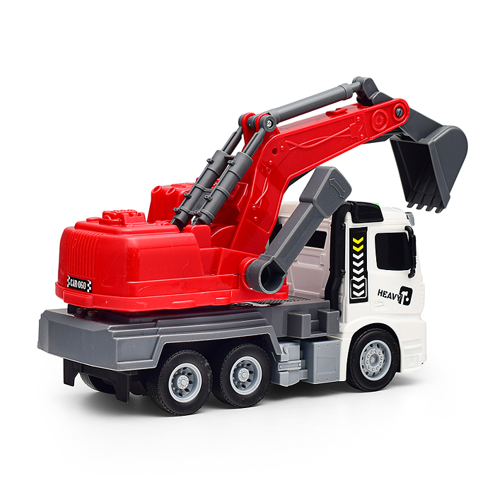 Машина S977-24A "Камаз с ковшом" (свет, звук) в коробке