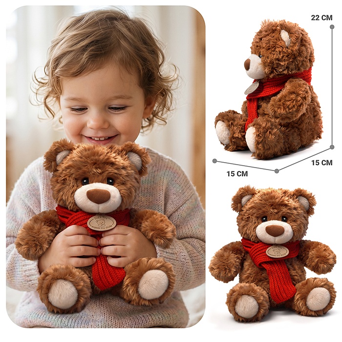 Мягкая игрушка M1768 "Медведь" 25 см. Мягкая игрушка M1768 "Медведь" 25 см.