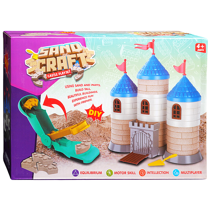 Набор для игр с песком 3301 "Замок" в коробке Набор для игр с песком 3301 "Замок" в коробке
