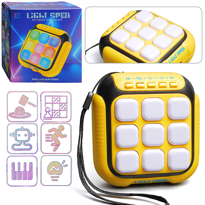 Игра Логика 8795 "3 х 3" (свет) в коробке