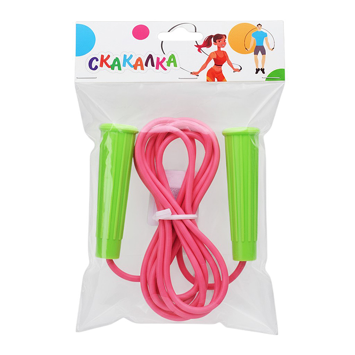 Скакалка в пакете с флаером 2,5 м