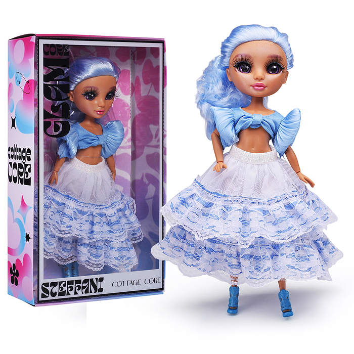 Модная кукла Glam Core Стефания Cottage Core, 27см