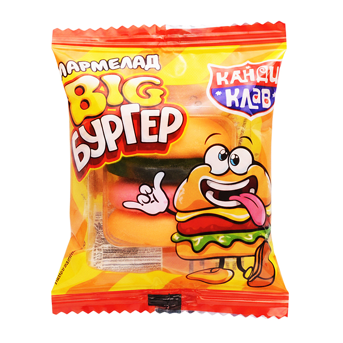 Мармелад "Crazy gummy. Big Бургер" 18гр 36шт