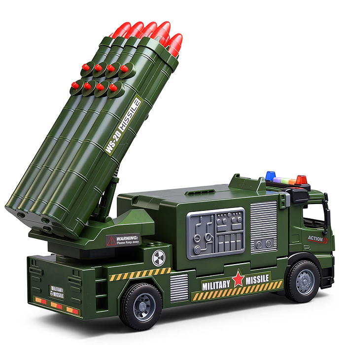 Фото к товару Машина -Трек SJ740A "Военная доставка" (свет, звук) в коробке Машина -Трек SJ740A "Военная доставка" (свет, звук) в коробке