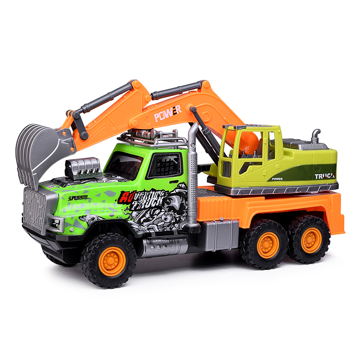 Фото к товару Машина YJ-141-7 "Экскаватор" р/у, 27 MHz (свет, USB) в коробке Машина YJ-141-7 "Экскаватор" р/у, 27 MHz (свет, USB) в коробке