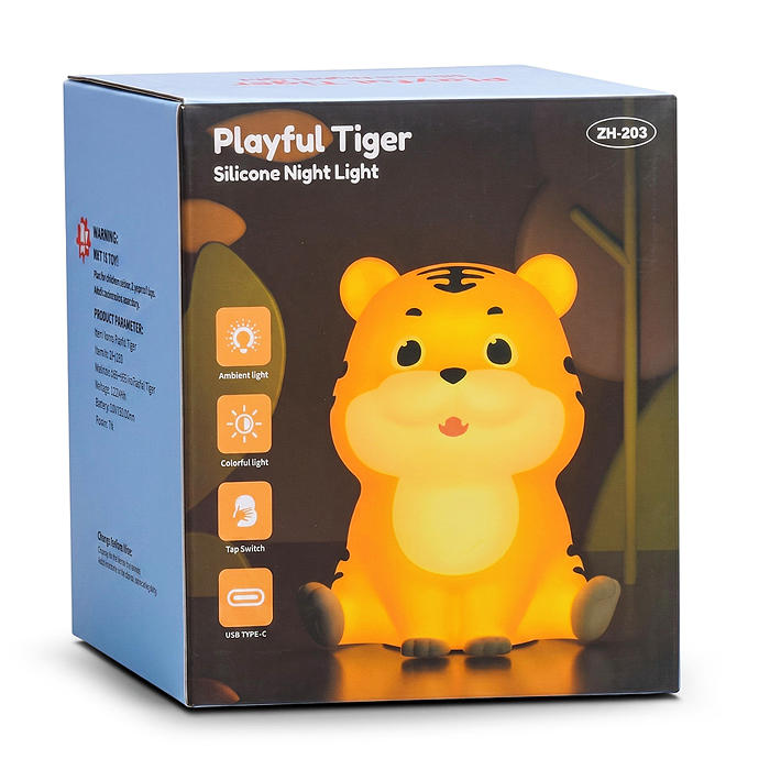 Ночник 00-8549 "Тигрёнок" в коробке