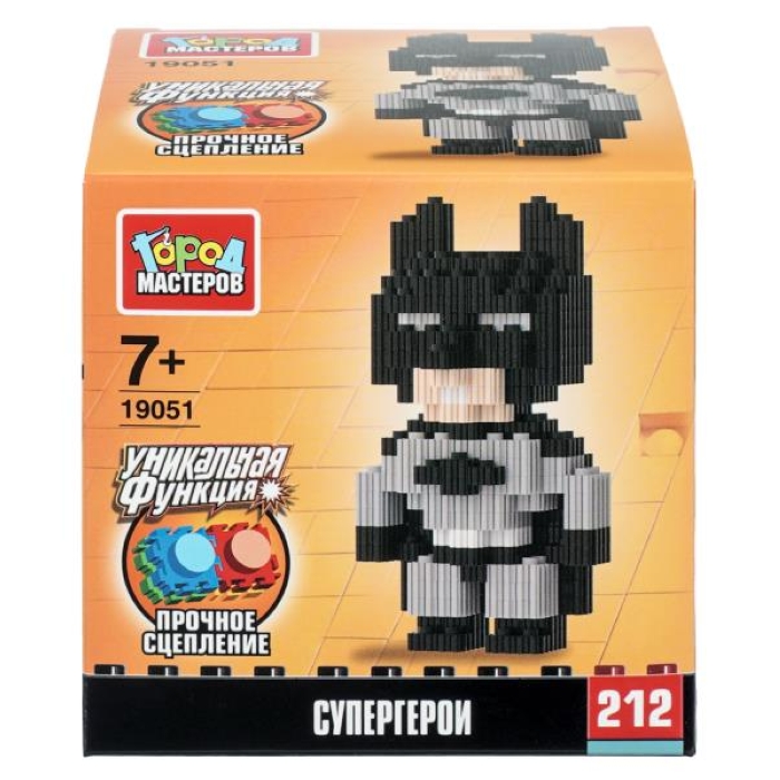 Конструктор 3D сборная фигурка "Супергерои" 212 дет. Конструктор 3D сборная фигурка "Супергерои" 212 дет.