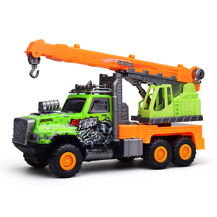 Фото к товару Машина YJ-141-2 "Автокран" р/у, 27 MHz (свет, звук, USB) в коробке Машина YJ-141-2 "Автокран" р/у, 27 MHz (свет, звук, USB) в коробке