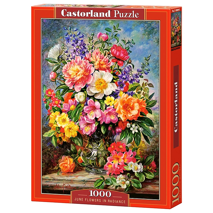 Пазлы 1000 "Цветы"