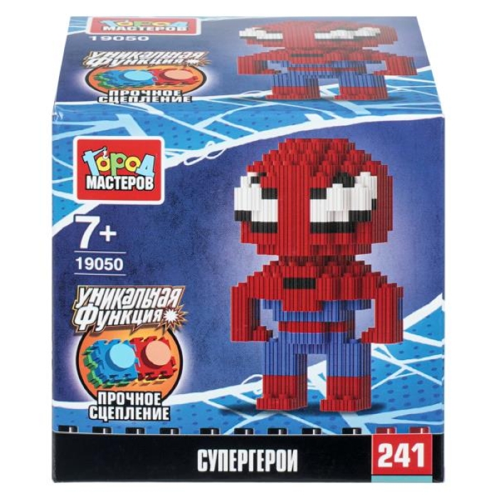 Конструктор 3D сборная фигурка "Супергерои" 241 дет. Конструктор 3D сборная фигурка "Супергерои" 241 дет.