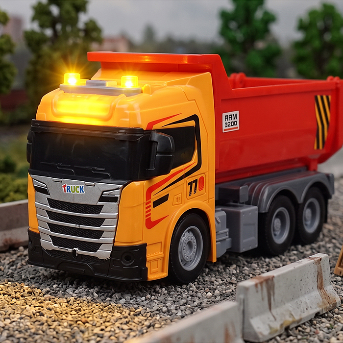 Машина S977-131 "Песковоз" (свет, звук) в коробке
