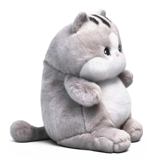 Мягкая игрушка М1837 "Кошка пупсик" 45 см